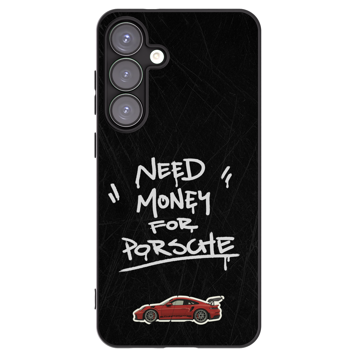 Picasee silikonový černý obal pro Samsung Galaxy S25+ 5G - Dark Racer
