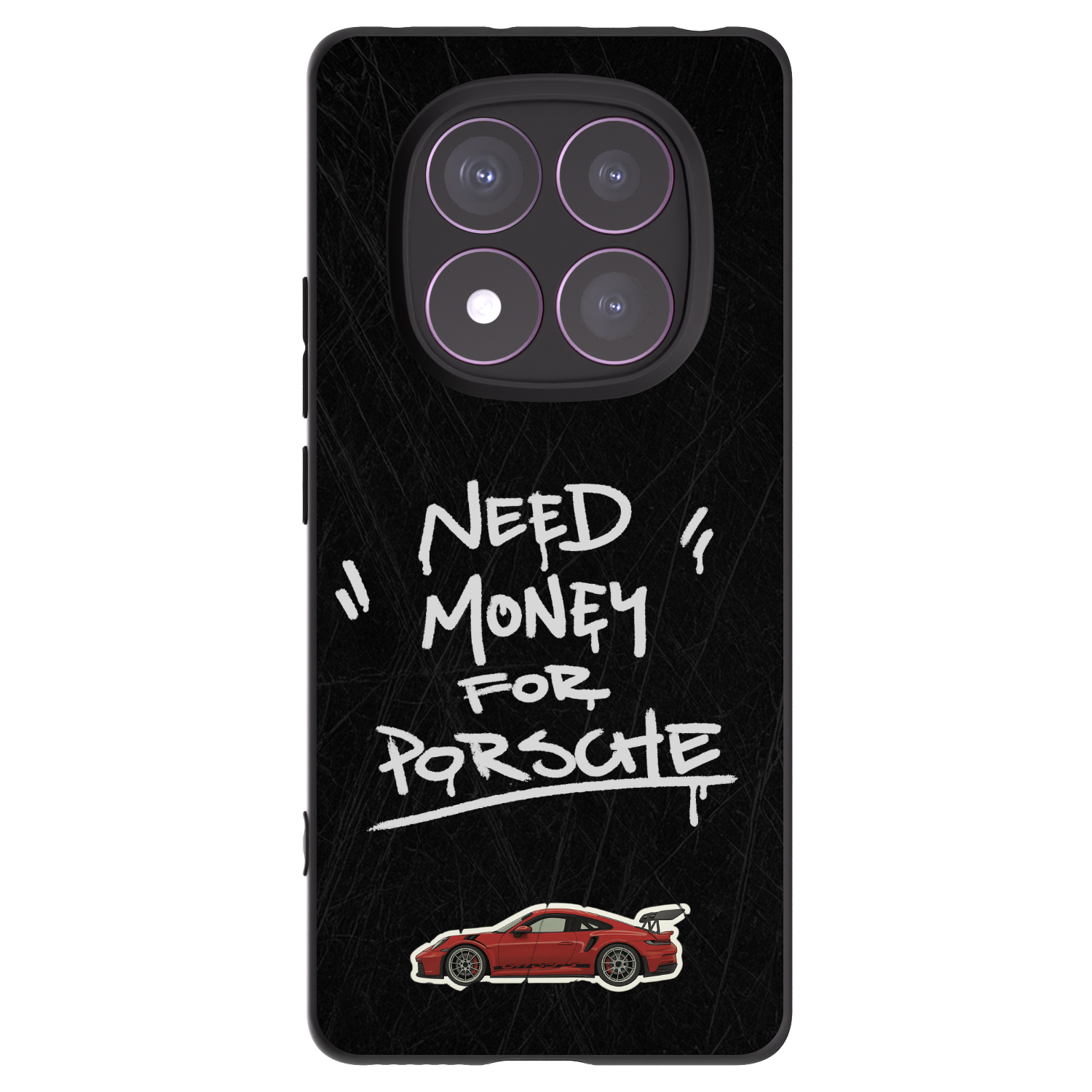 Picasee silikonový černý obal pro Xiaomi Redmi Note 14 Pro 4G - Dark Racer