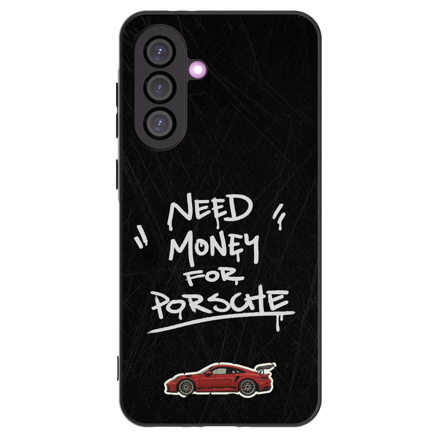 Picasee silikonový černý obal pro Samsung Galaxy A36 5G - Dark Racer