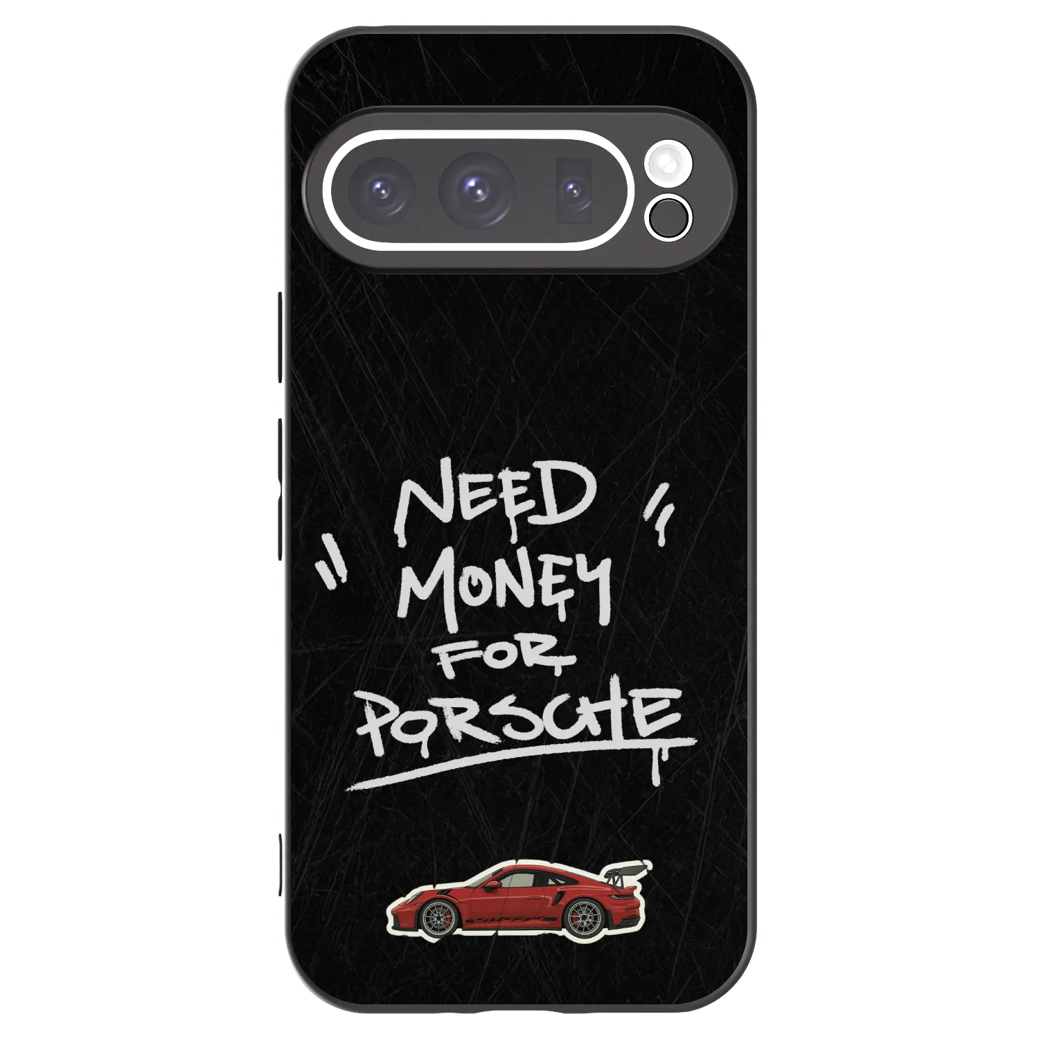 Picasee silikonový černý obal pro Google Pixel 9 Pro - Dark Racer