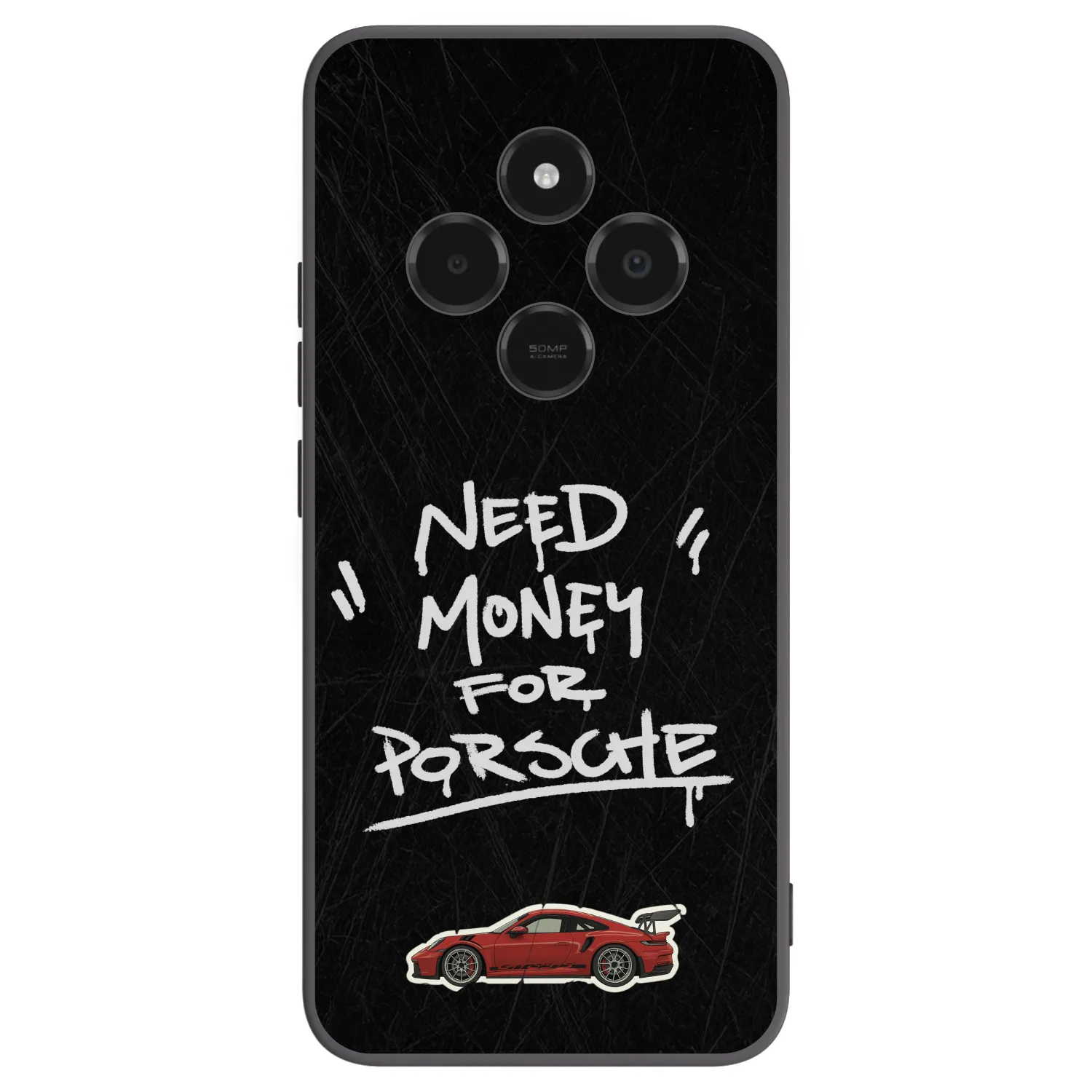 Picasee silikonový černý obal pro Xiaomi Poco C75 - Dark Racer