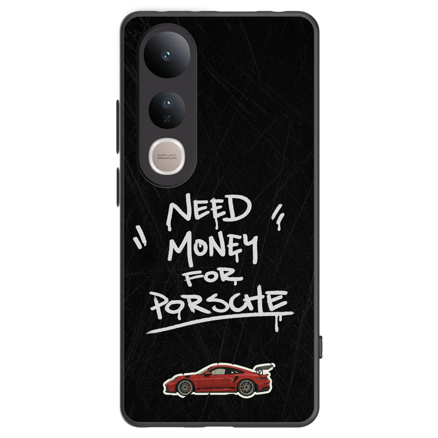 Picasee silikonový černý obal pro Vivo V50 Lite 5G - Dark Racer