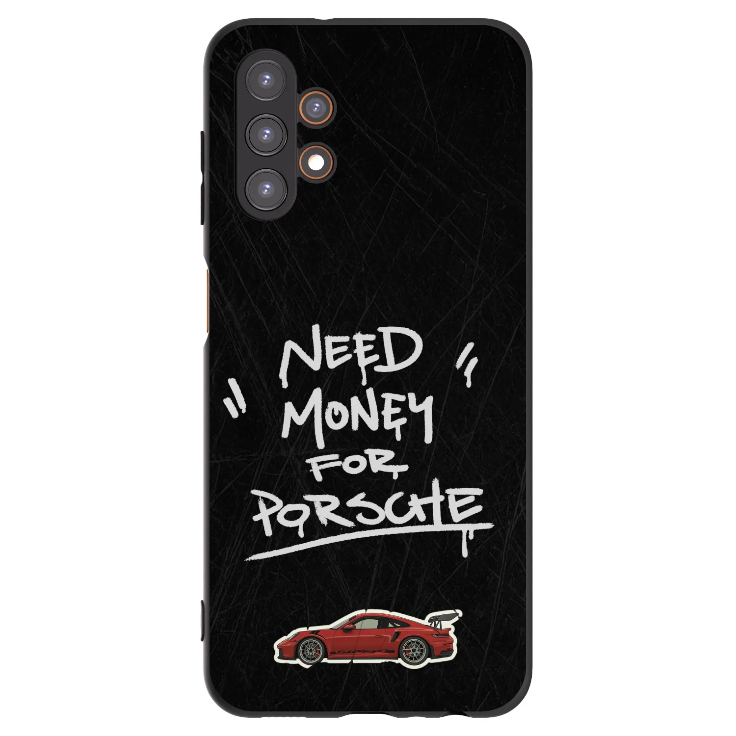 Picasee silikonový černý obal pro Samsung Galaxy A13 5G - Dark Racer