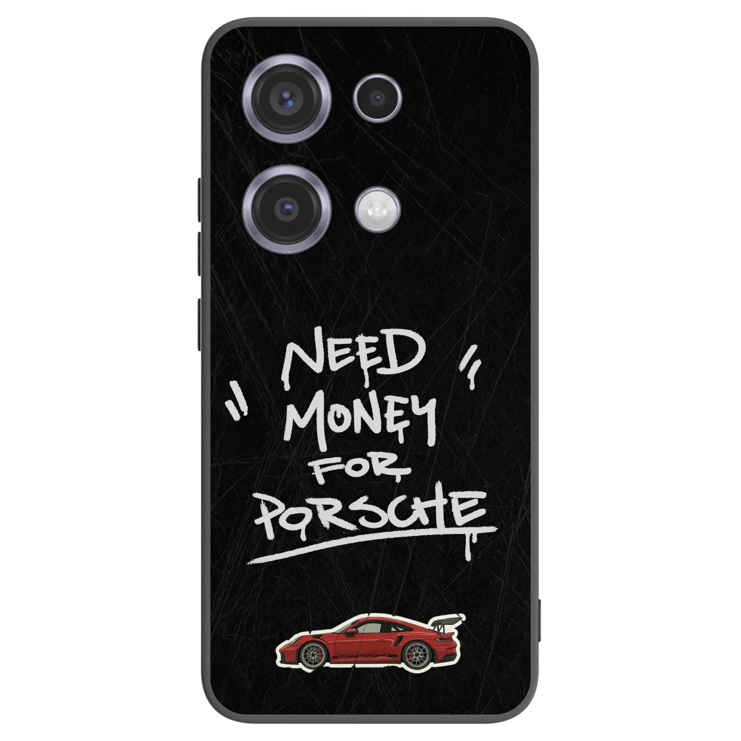 Picasee silikonový černý obal pro Xiaomi Redmi Note 14S - Dark Racer