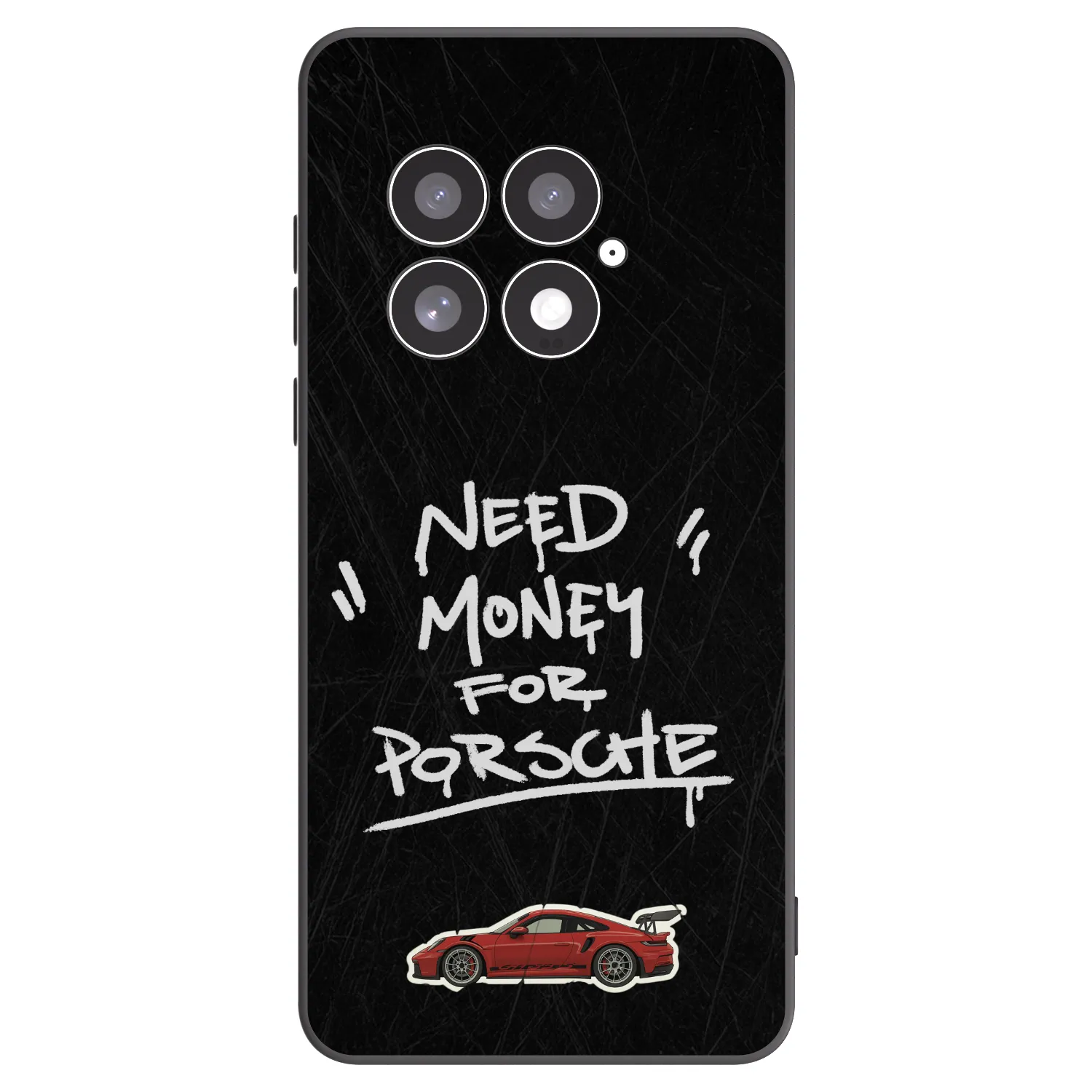 Picasee silikonový černý obal pro OnePlus 13 5G - Dark Racer