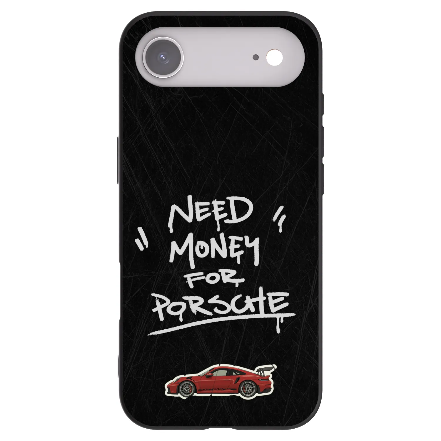 Picasee silikonový černý obal pro Apple iPhone Air - Dark Racer