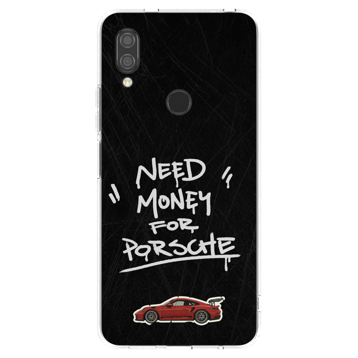 Picasee silikonový průhledný obal pro Xiaomi Redmi 7 - Dark Racer