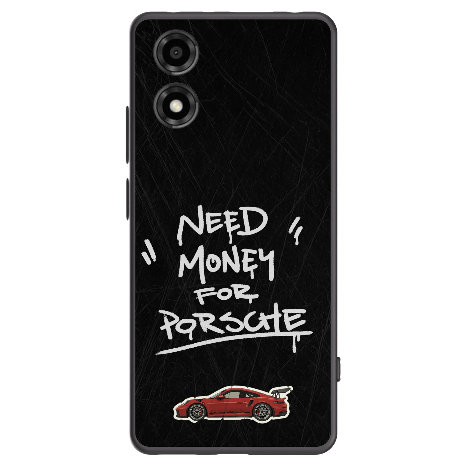 Picasee silikonový černý obal pro Motorola Moto E14 - Dark Racer