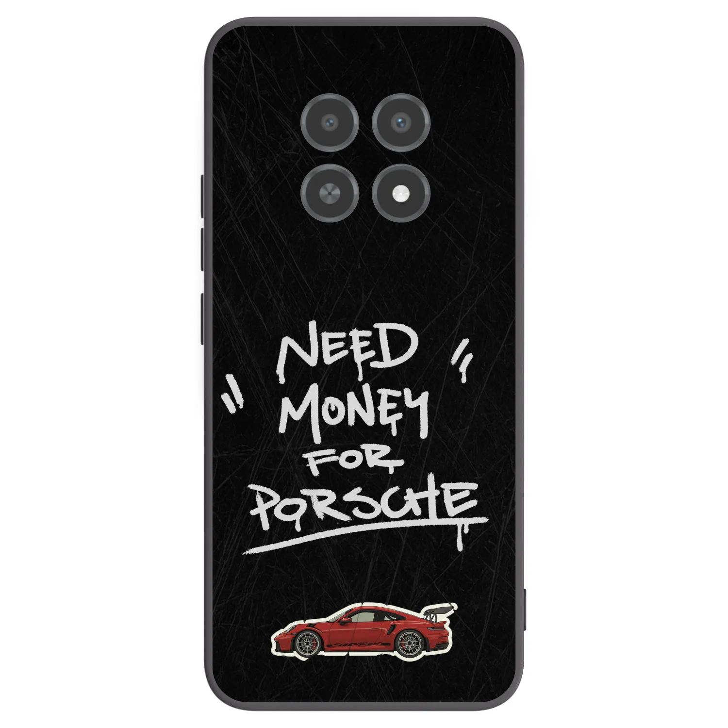 Silikonový černý obal pro Realme 12X - Dark Racer