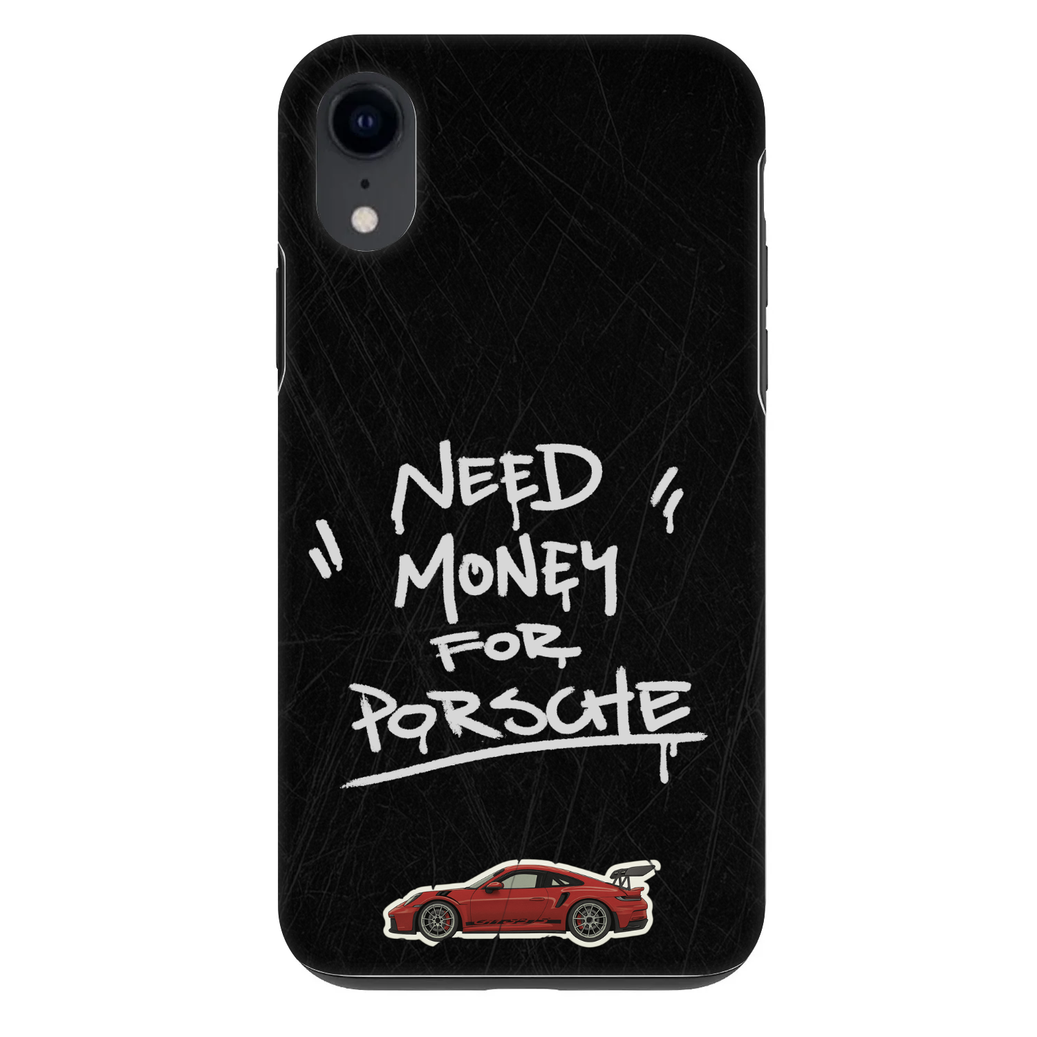 Picasee Fashion Case pro Apple iPhone XR - Dark Racer