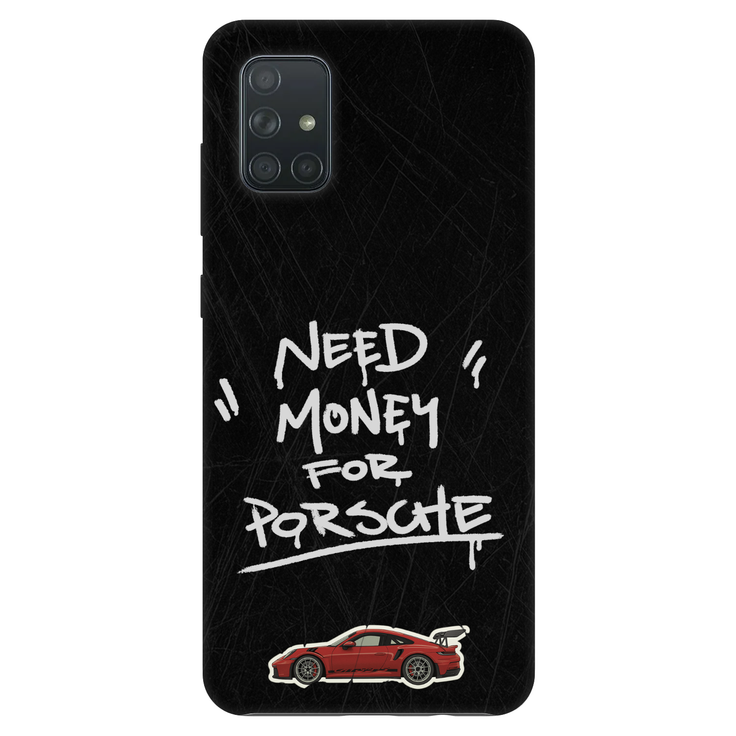 Picasee Fashion Case pro Samsung Galaxy A71 A715F - Dark Racer