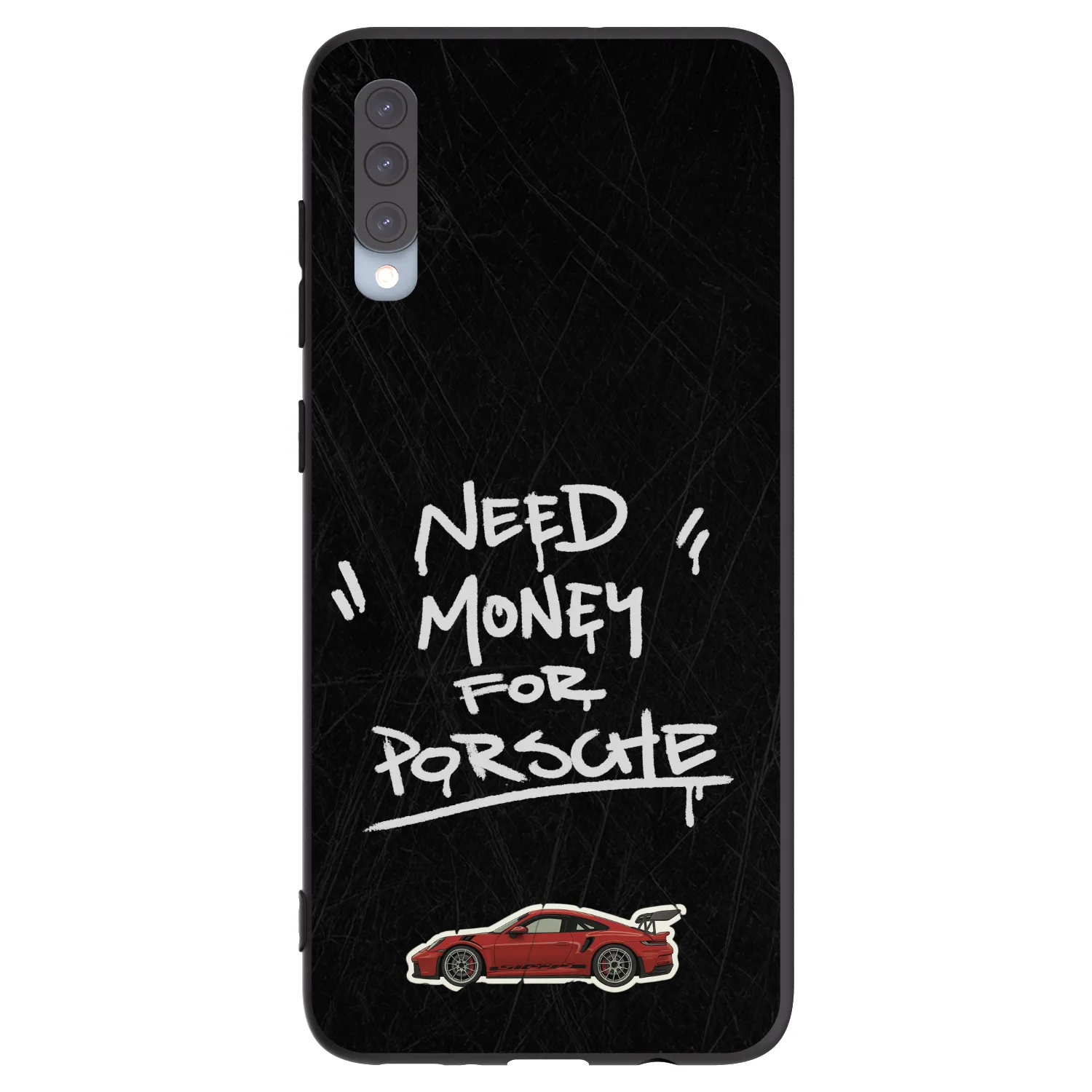 Picasee silikonový černý obal pro Samsung Galaxy A70 A705F - Dark Racer