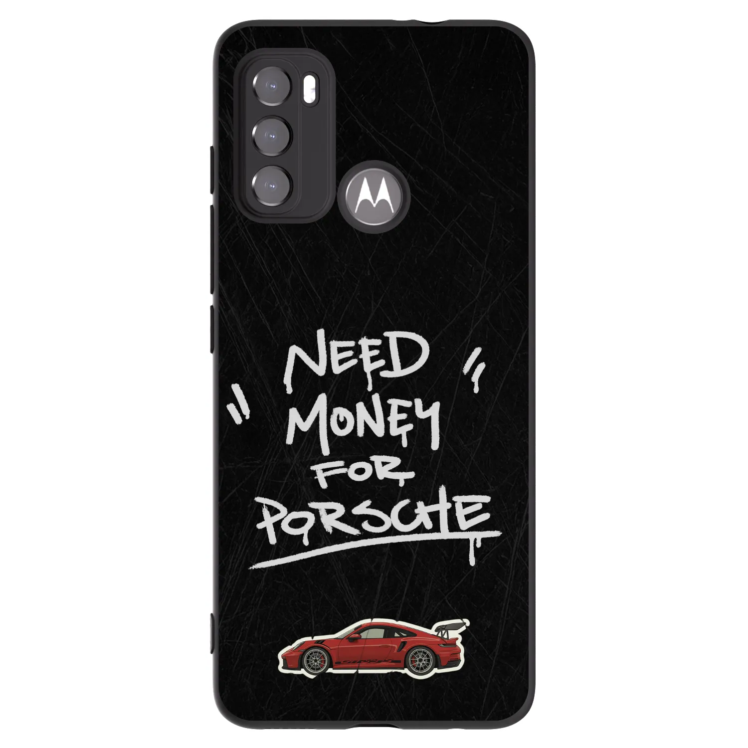 Picasee silikonový černý obal pro Motorola Edge 60 5G - Dark Racer