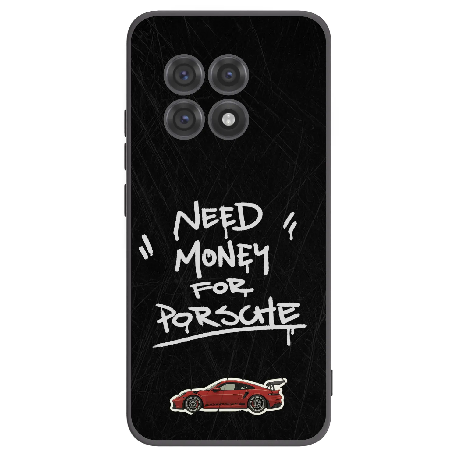 Picasee silikonový černý obal pro OnePlus 13R 5G - Dark Racer