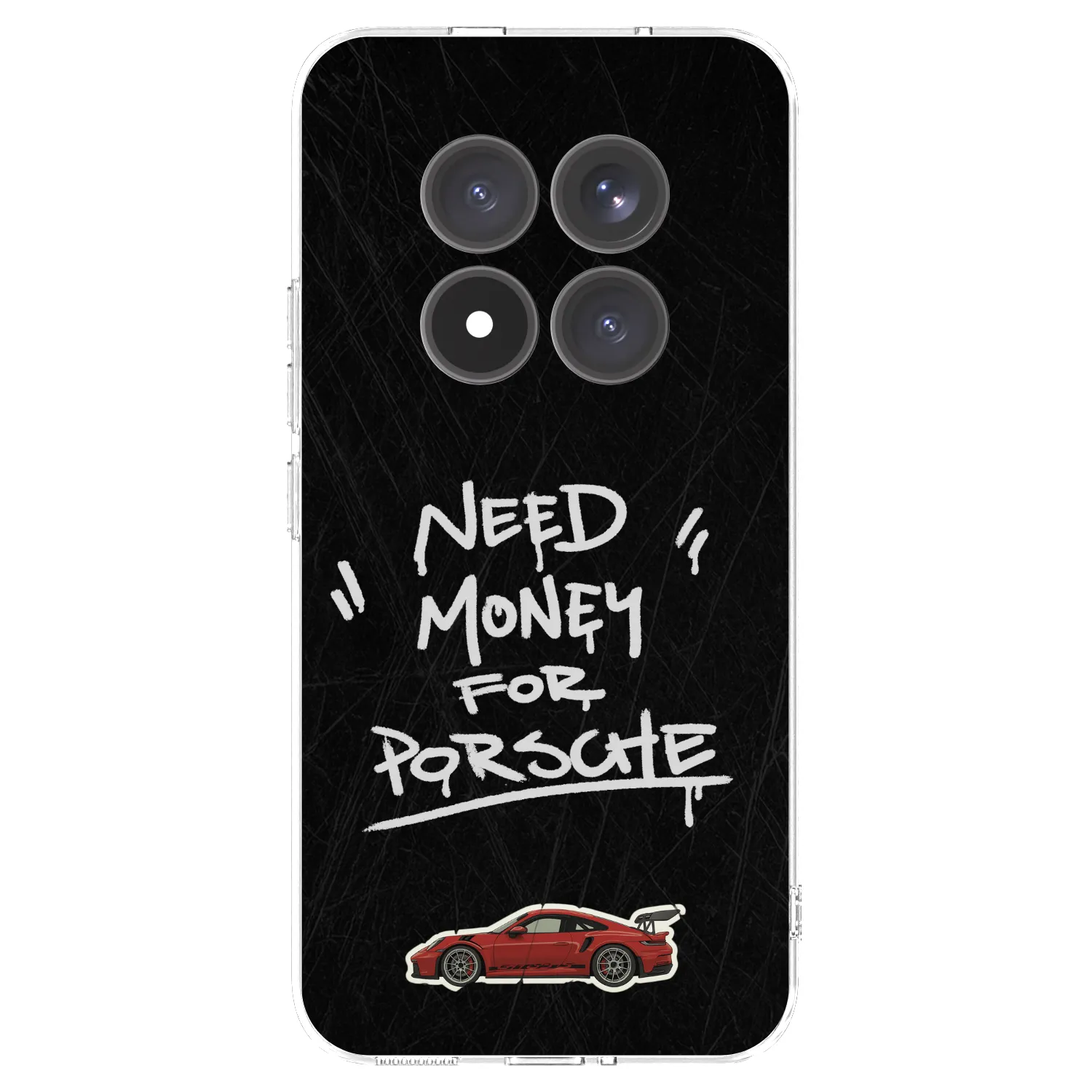 Picasee silikonový průhledný obal pro Xiaomi Redmi Note 15 Pro+ - Dark Racer
