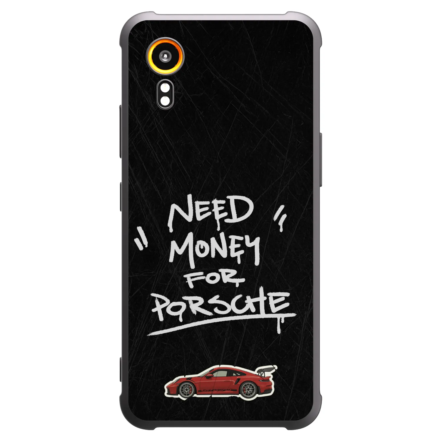 Picasee silikonový černý obal pro Samsung Galaxy Xcover 7 - Dark Racer