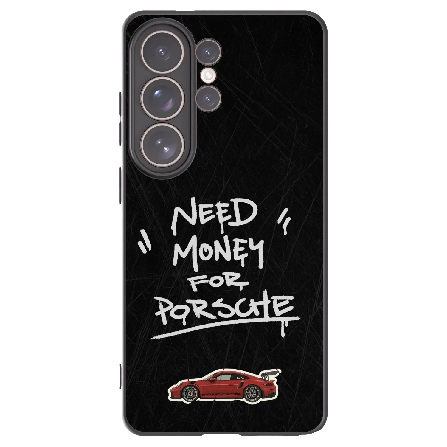 Picasee silikonový černý obal pro Samsung Galaxy S26 Ultra - Dark Racer