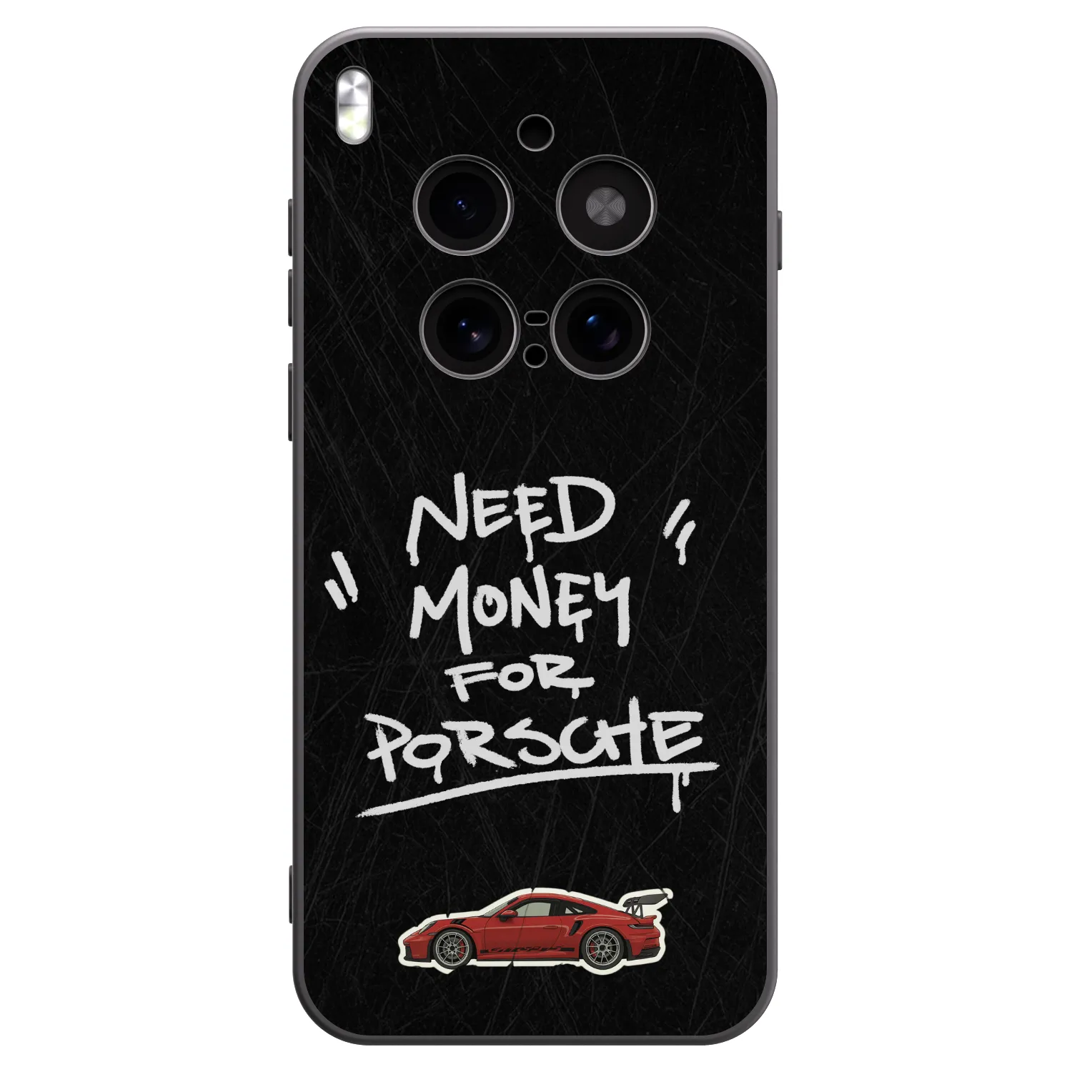 Picasee silikonový černý obal pro Vivo X300 Pro - Dark Racer