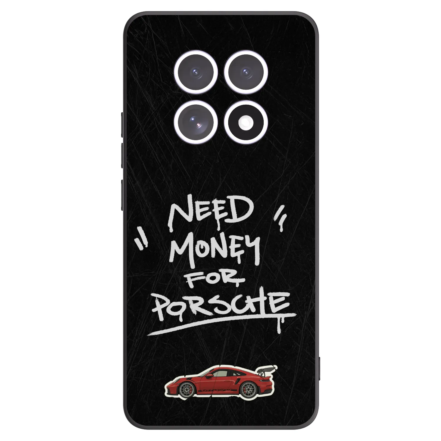 Picasee silikonový černý obal pro Xiaomi Redmi Note 15 5G - Dark Racer