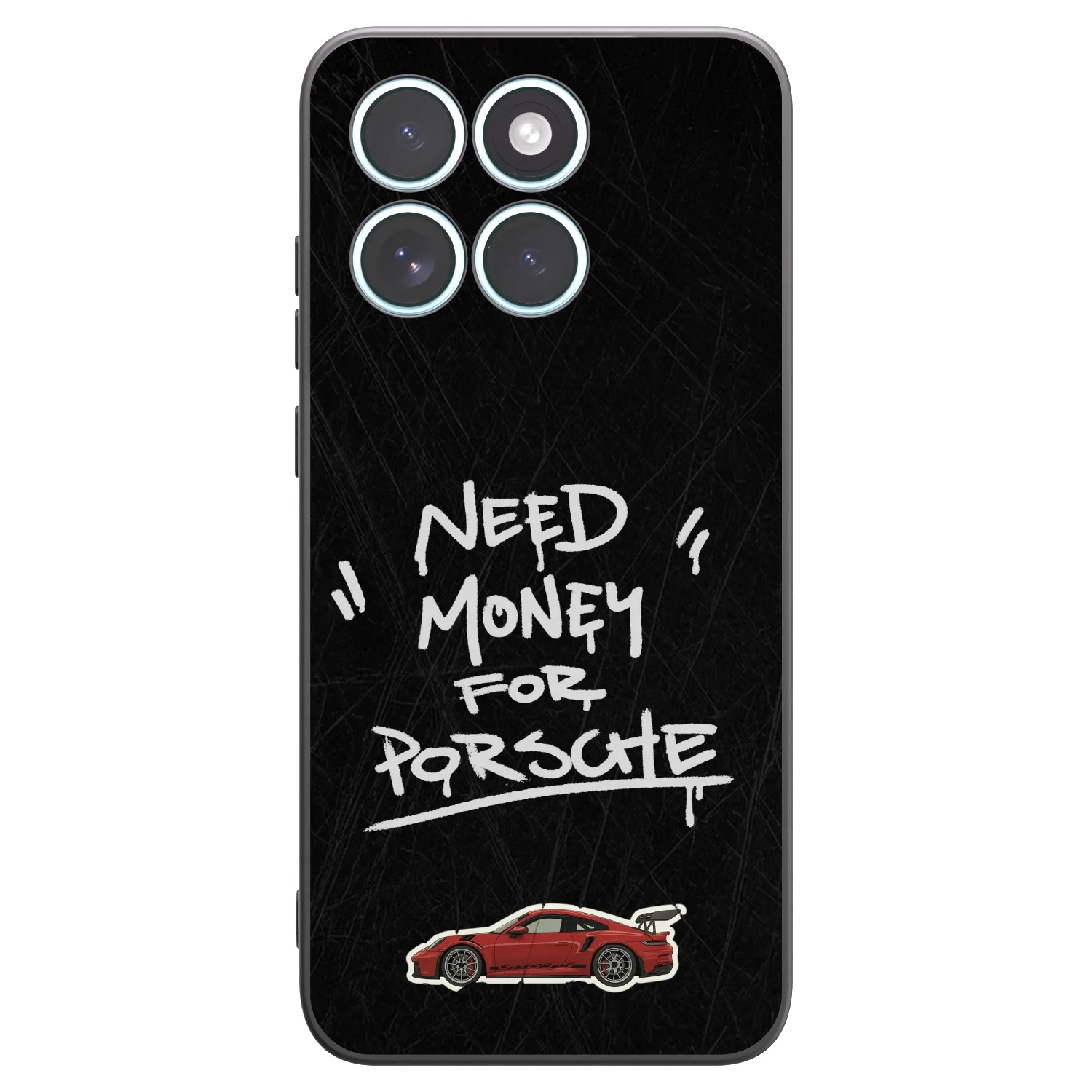 Picasee silikonový černý obal pro Motorola Edge 70 Fusion - Dark Racer