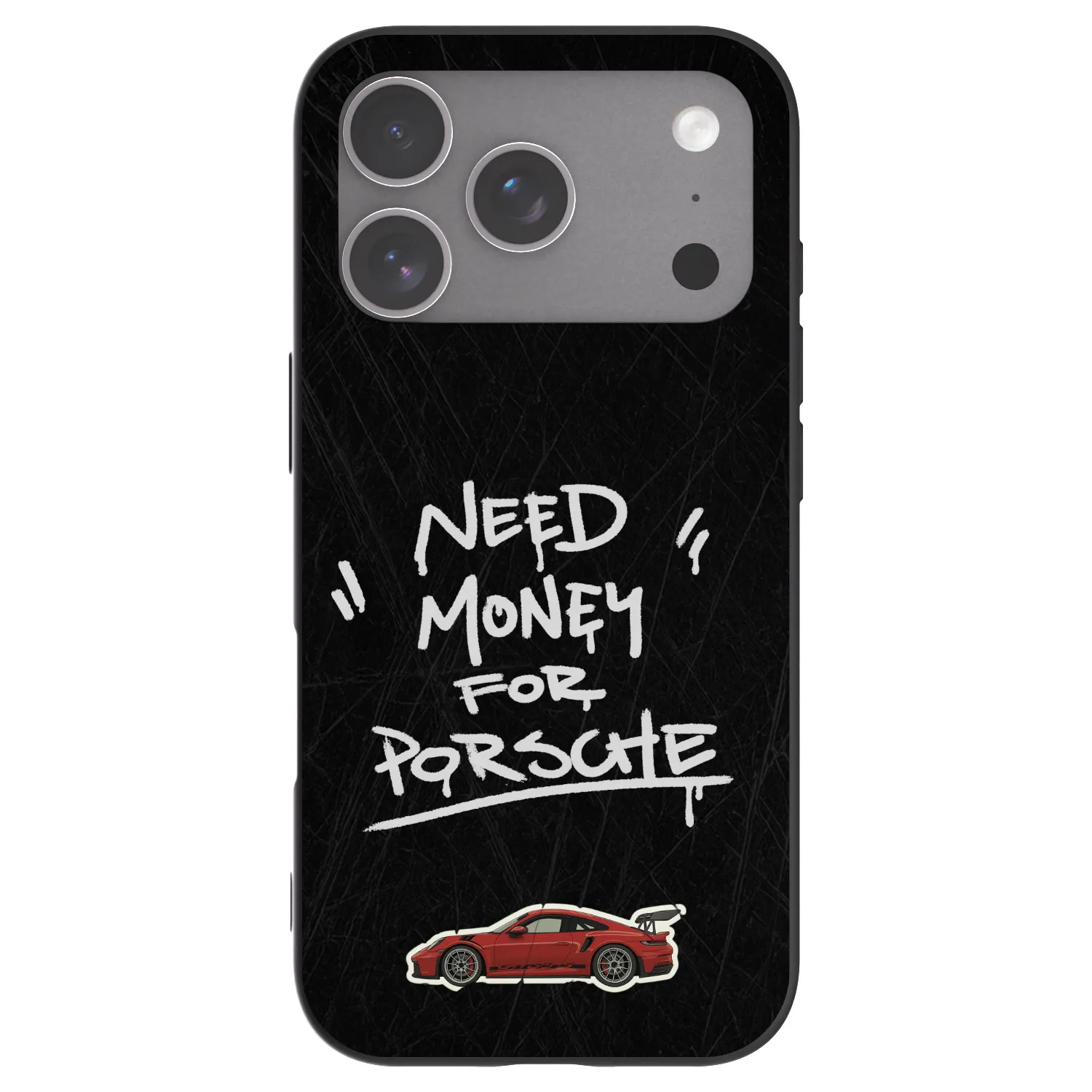 Picasee silikonový černý obal pro Apple iPhone 18 Pro - Dark Racer