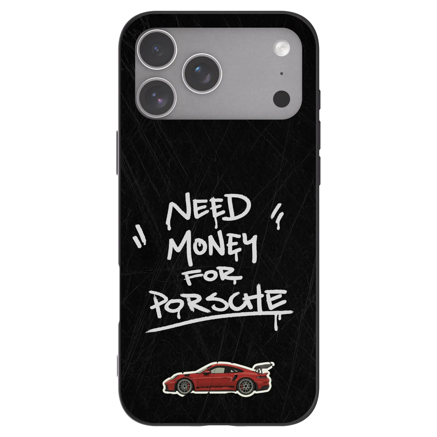 Picasee silikonový černý obal pro Apple iPhone 18 Pro Max - Dark Racer