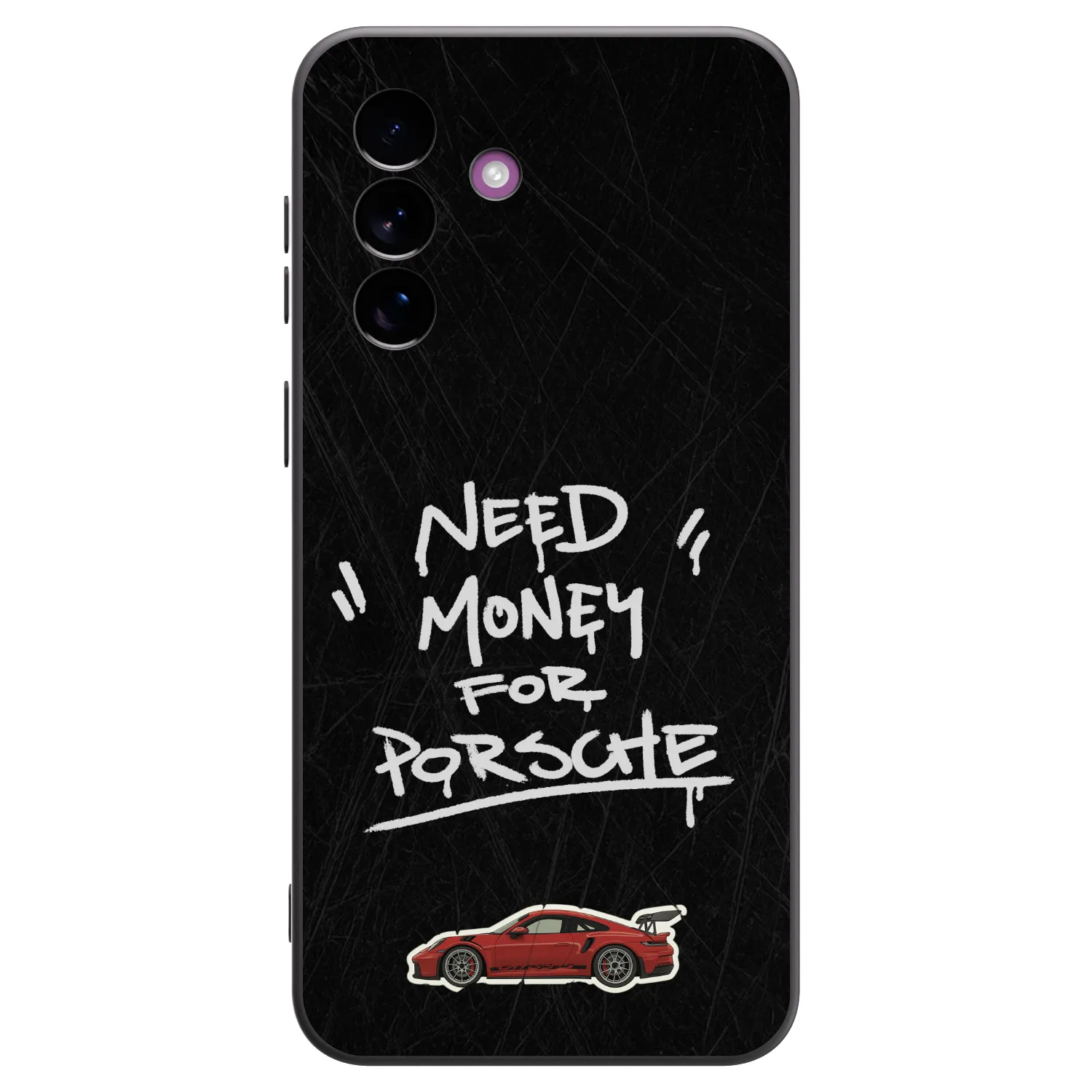 Picasee silikonový černý obal pro Samsung Galaxy A37 - Dark Racer