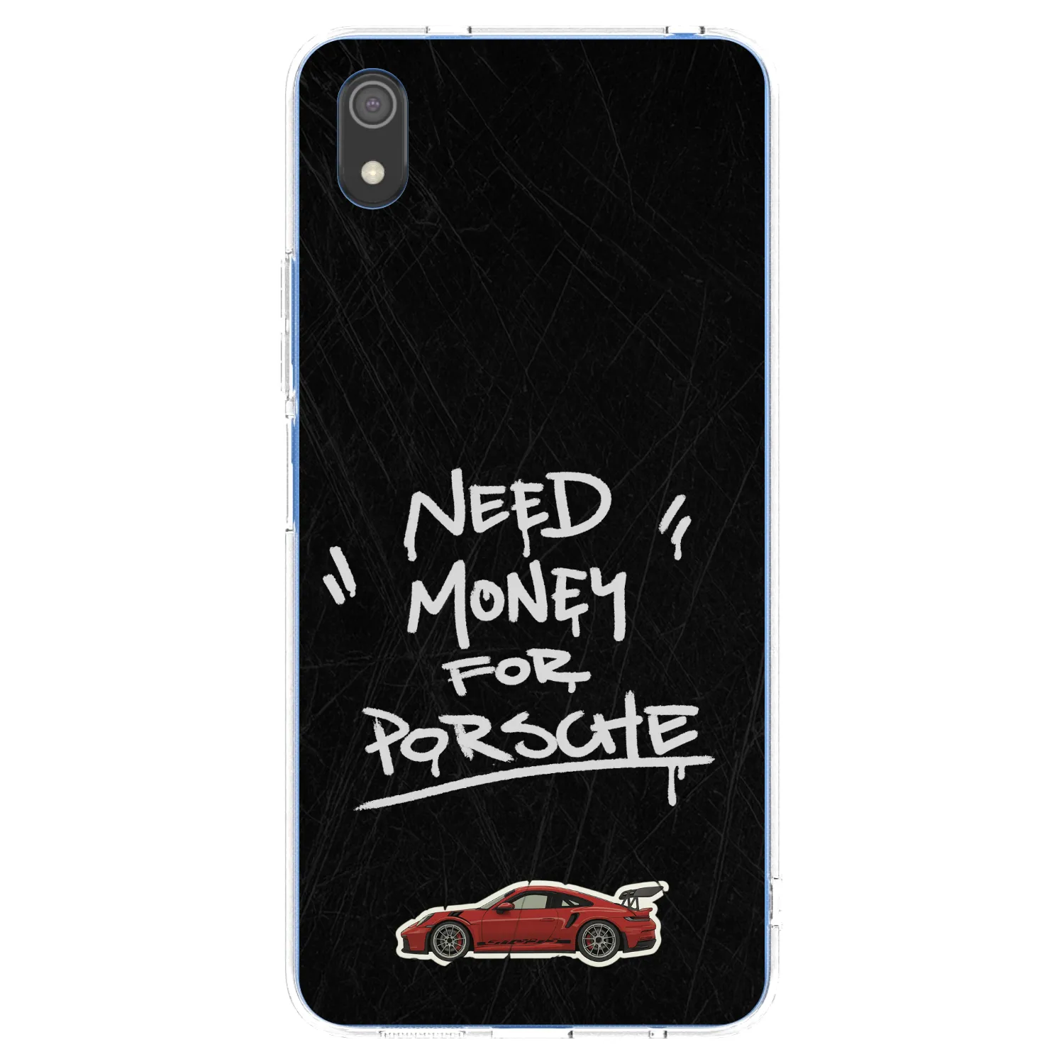 Picasee silikonový průhledný obal pro Xiaomi Redmi 7A - Dark Racer