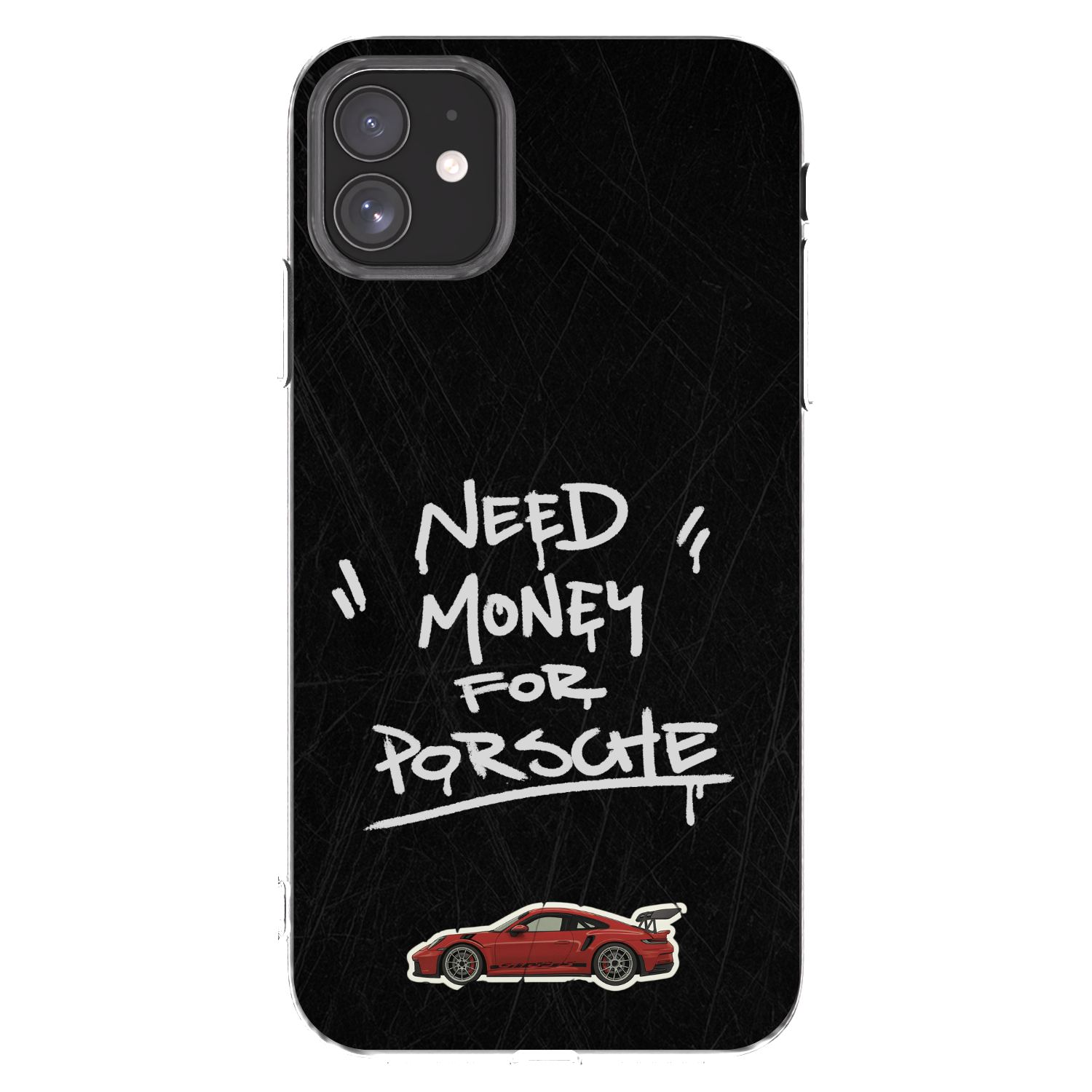Picasee silikonový průhledný obal pro Apple iPhone 11 - Dark Racer