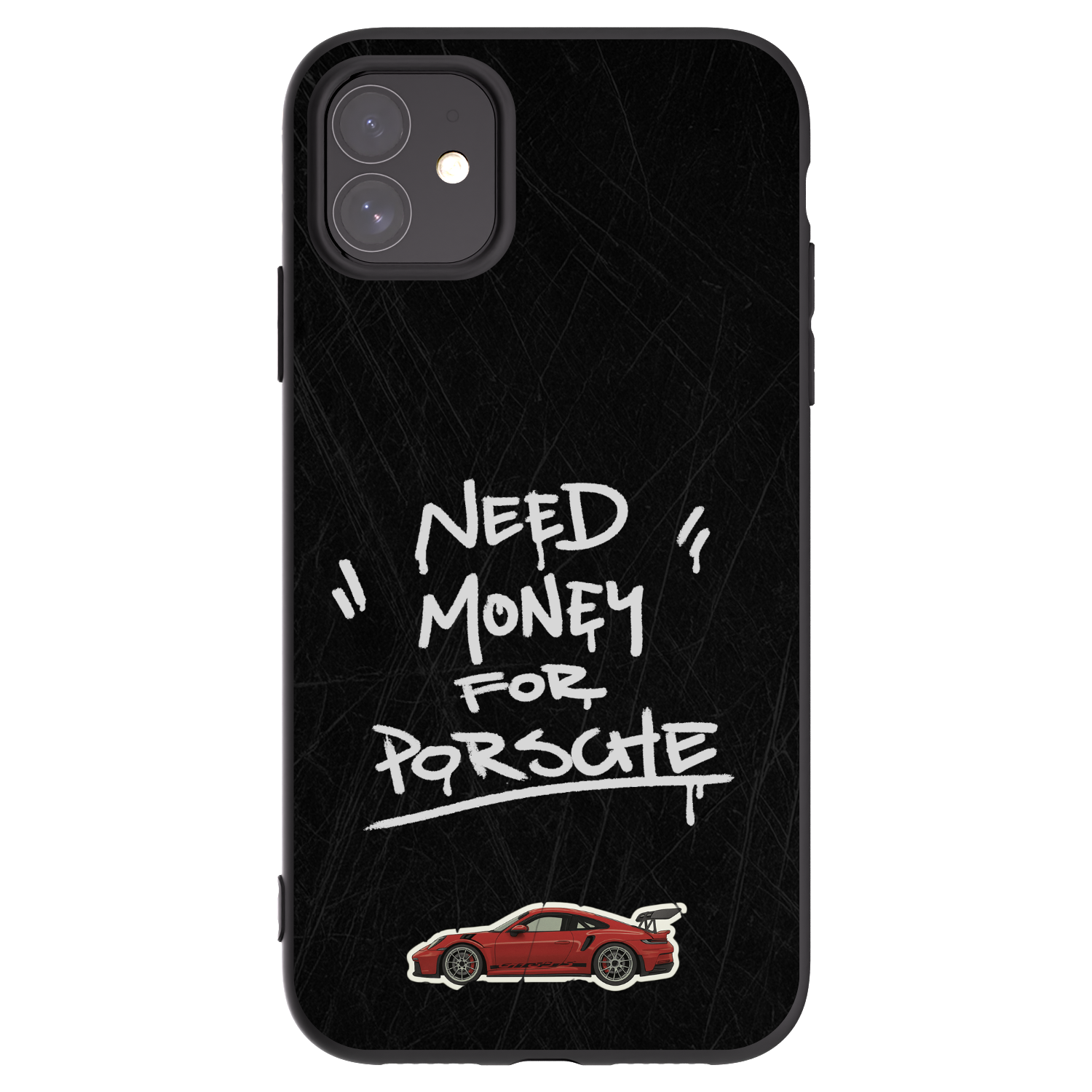 Picasee silikonový černý obal pro Apple iPhone 11 - Dark Racer