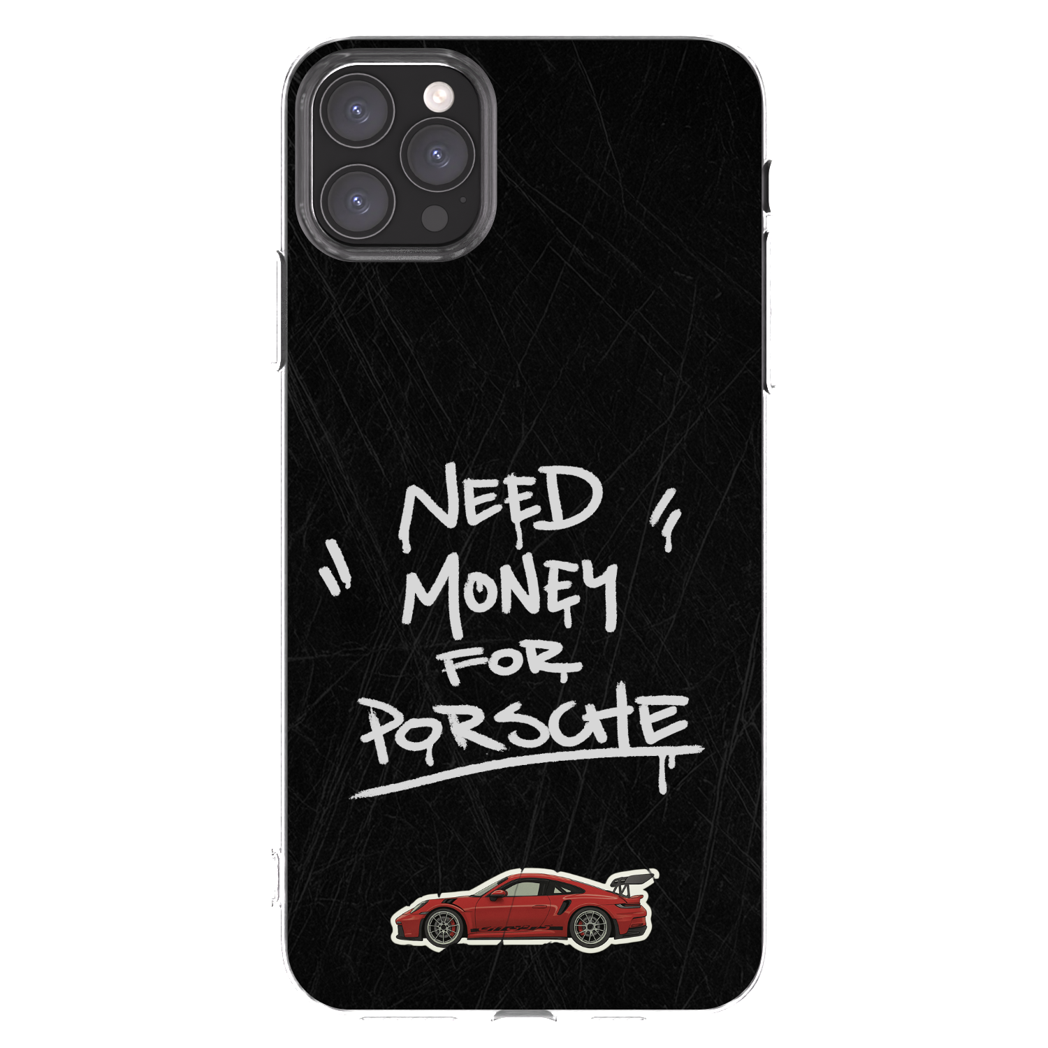 Picasee silikonový průhledný obal pro Apple iPhone 11 Pro Max - Dark Racer