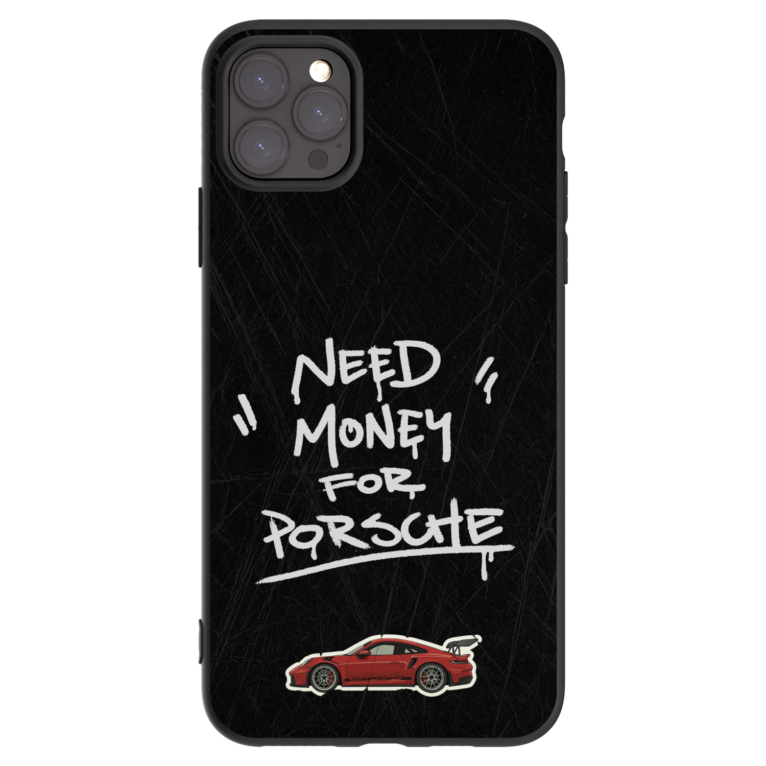 Picasee silikonový černý obal pro Apple iPhone 11 Pro Max - Dark Racer