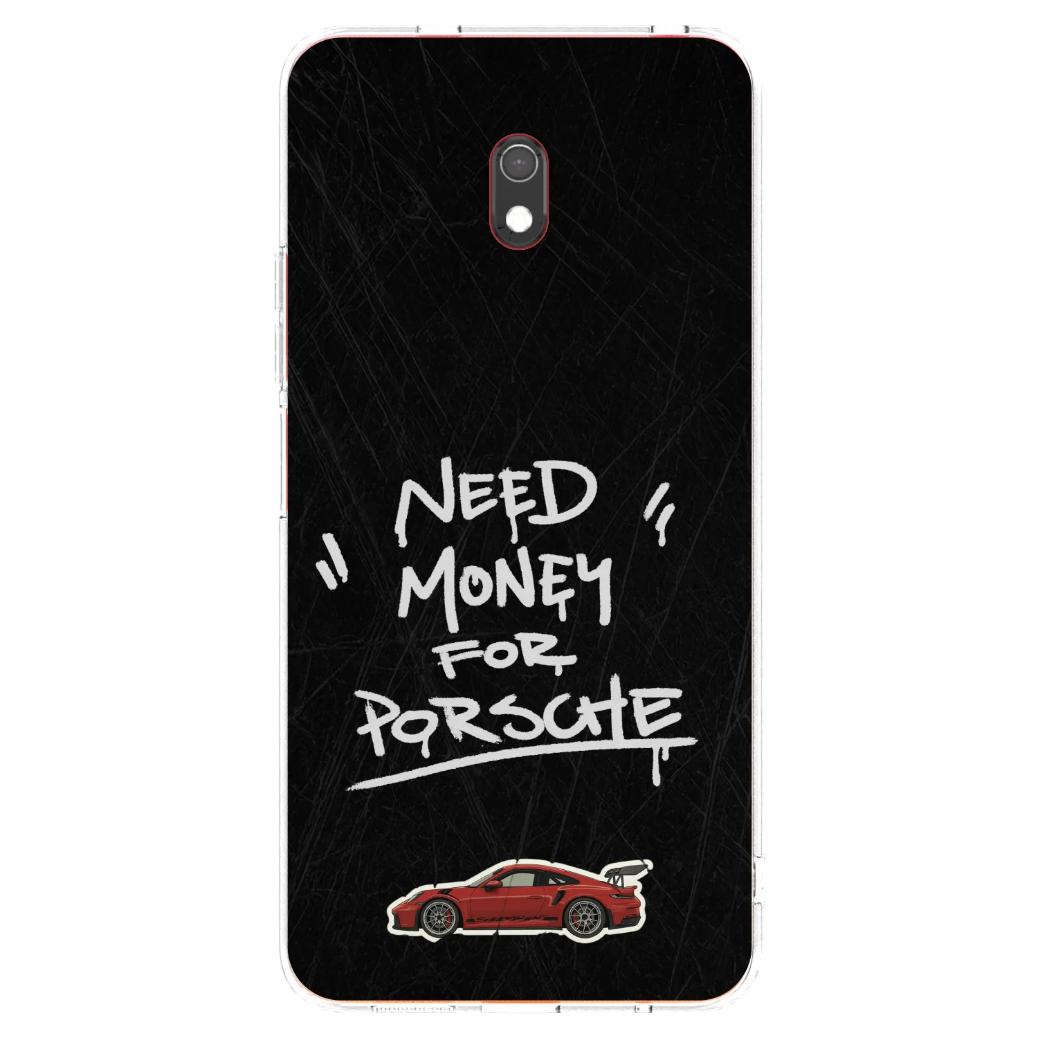Picasee silikonový průhledný obal pro Xiaomi Redmi 8A - Dark Racer