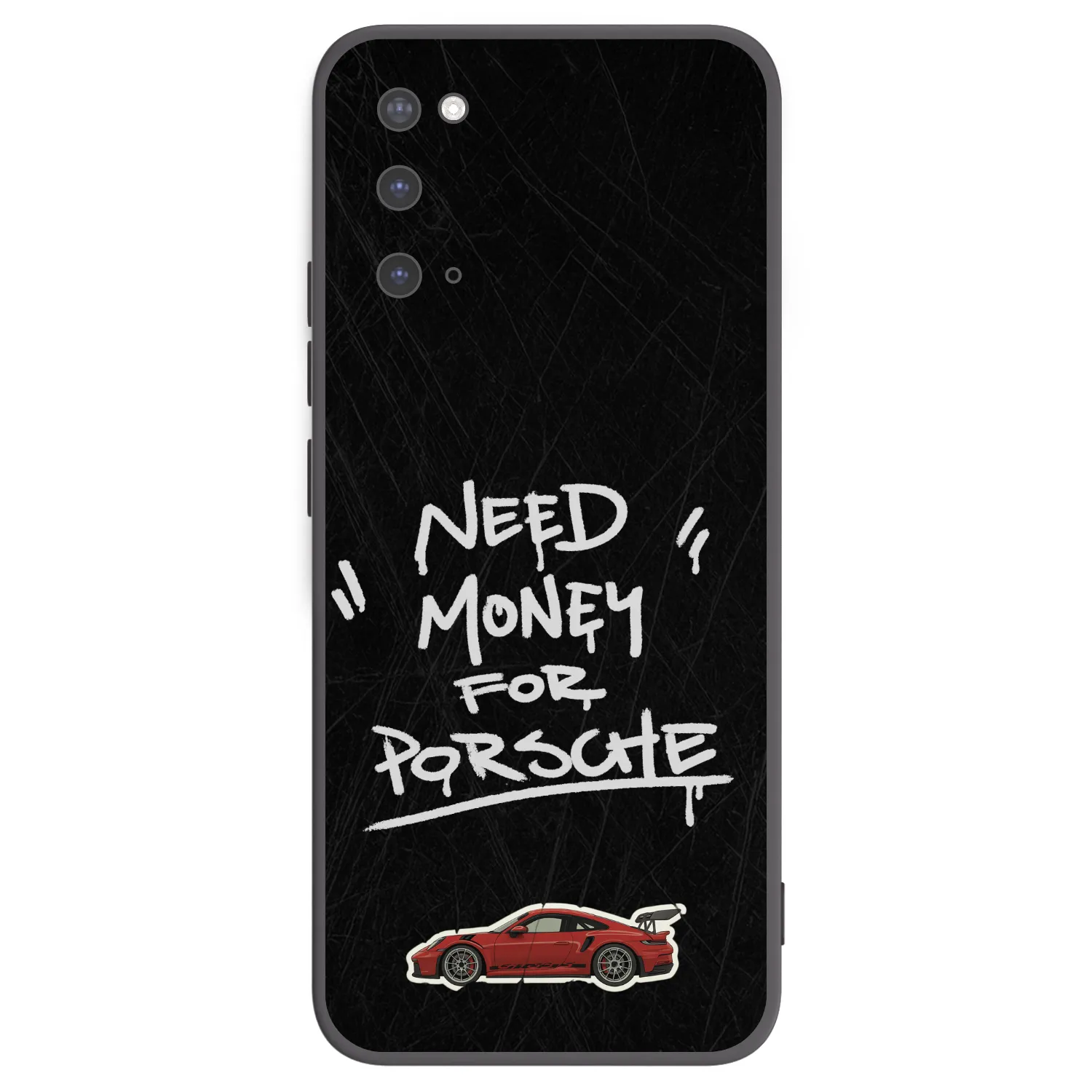 Picasee silikonový černý obal pro Samsung Galaxy S20 G980F - Dark Racer