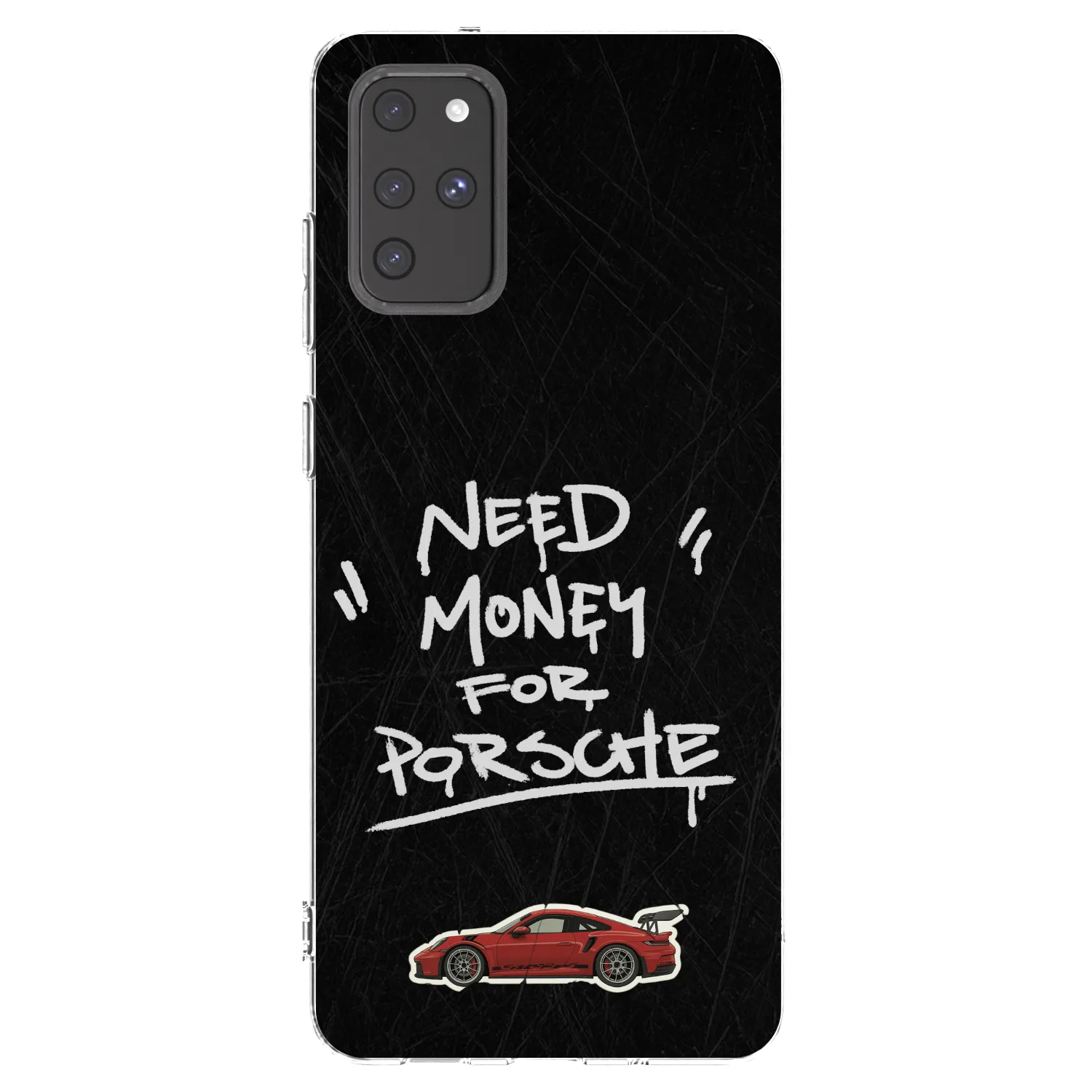 Picasee silikonový průhledný obal pro Samsung Galaxy S20+ G985F - Dark Racer