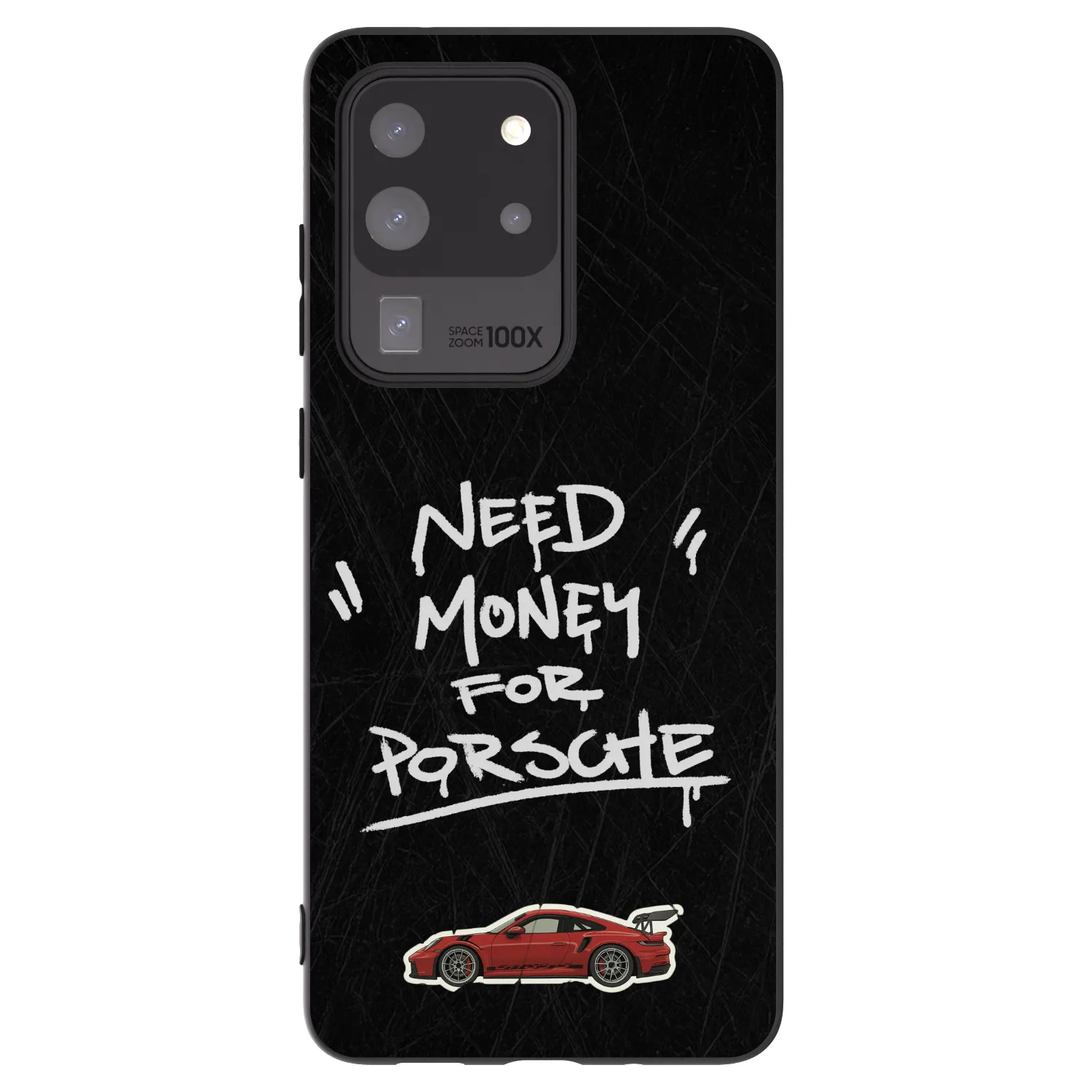 Picasee silikonový černý obal pro Samsung Galaxy S20 Ultra 5G G988F - Dark Racer