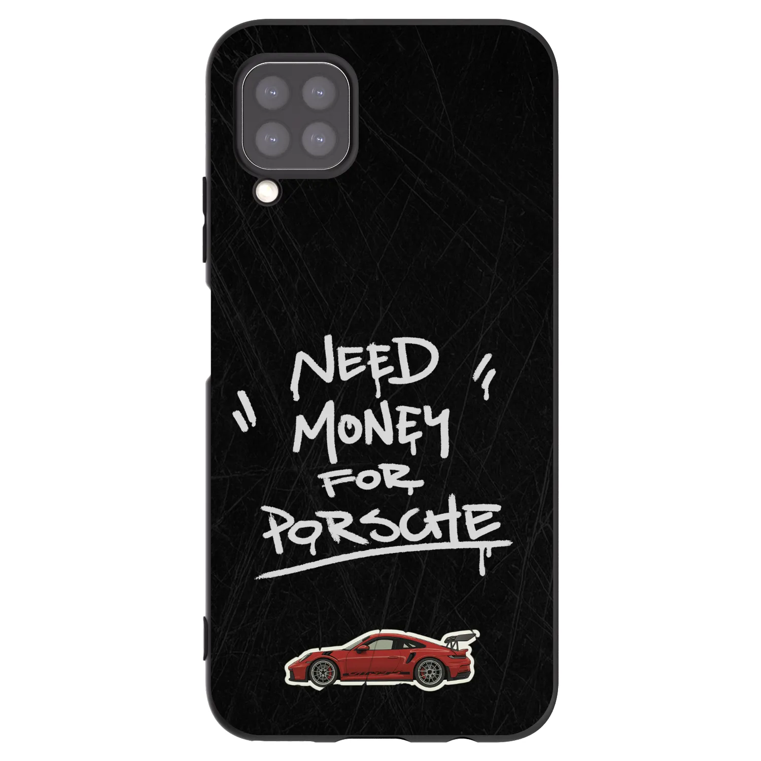 Picasee silikonový černý obal pro Huawei P40 Lite - Dark Racer