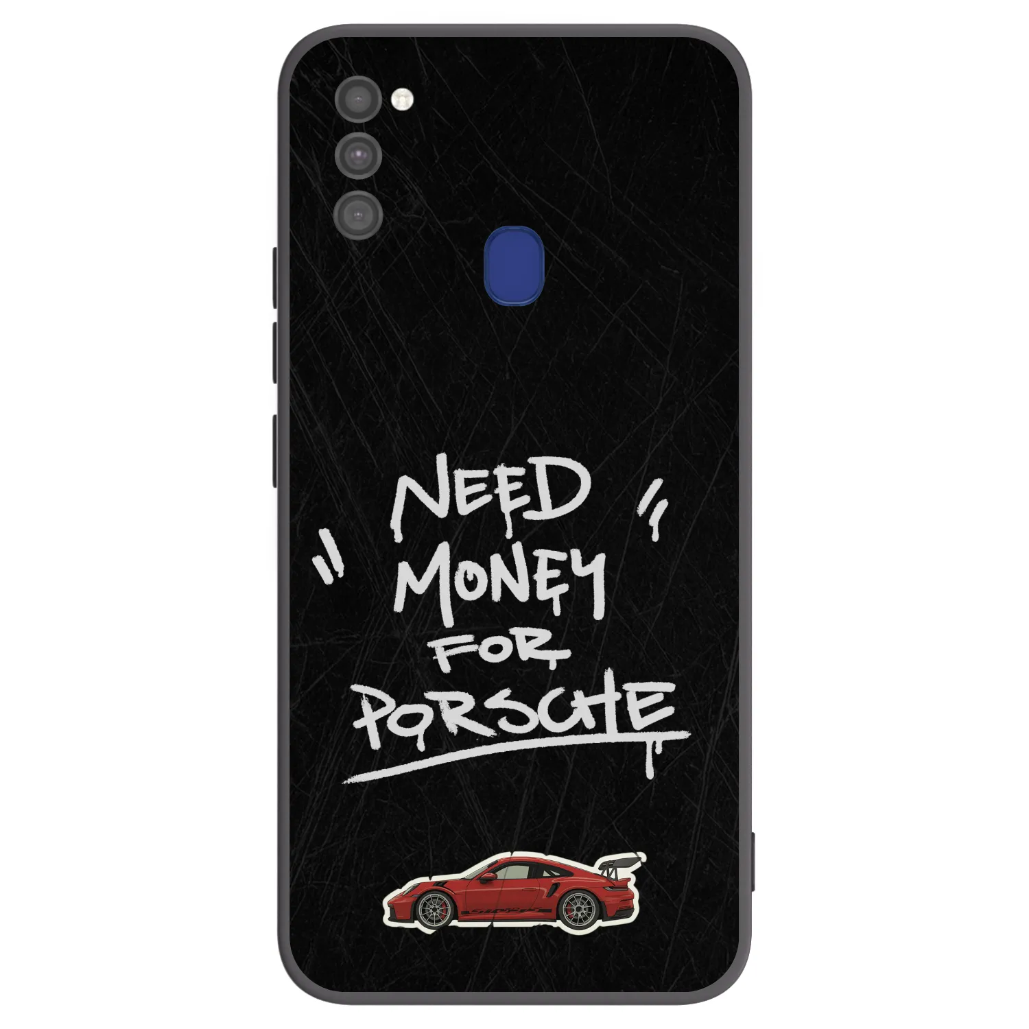 Picasee silikonový černý obal pro Samsung Galaxy M21 M215F - Dark Racer