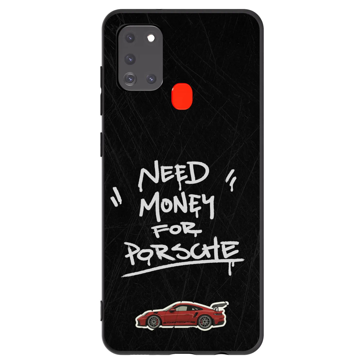 Picasee silikonový černý obal pro Samsung Galaxy A21s - Dark Racer
