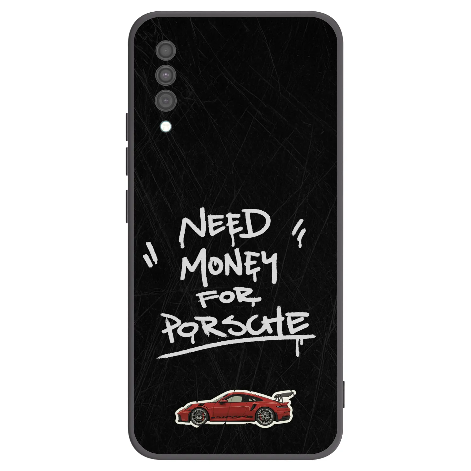 Picasee silikonový černý obal pro Samsung Galaxy A30s A307F - Dark Racer