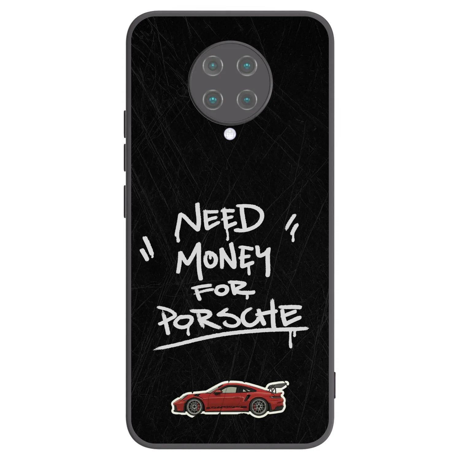 Picasee silikonový černý obal pro Xiaomi Poco F2 Pro - Dark Racer