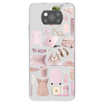 Picasee silikonový černý obal pro Xiaomi Poco X3 - Glam Babe