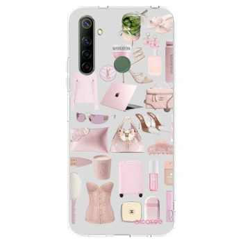 Picasee silikonový průhledný obal pro Realme 6i - Glam Babe