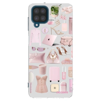 Picasee silikonový průhledný obal pro Samsung Galaxy A12 A125F - Glam Babe