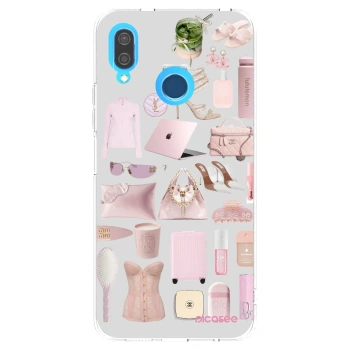 Picasee silikonový průhledný obal pro Huawei P20 Lite - Glam Babe