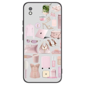 Picasee silikonový černý obal pro Xiaomi Redmi 9AT - Glam Babe