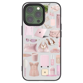 Picasee silikonový černý obal pro Apple iPhone 13 Pro - Glam Babe
