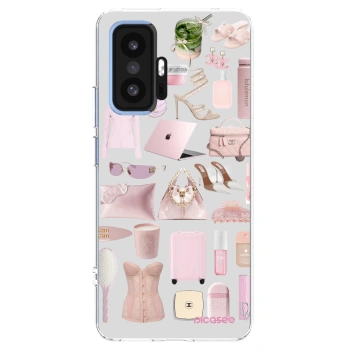Picasee silikonový průhledný obal pro Xiaomi 11T Pro - Glam Babe