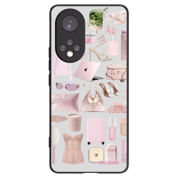 Picasee silikonový černý obal pro Honor 50 5G - Glam Babe