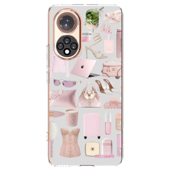 Picasee silikonový průhledný obal pro Honor 50 5G - Glam Babe